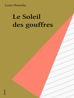 cover image of Le Soleil des gouffres